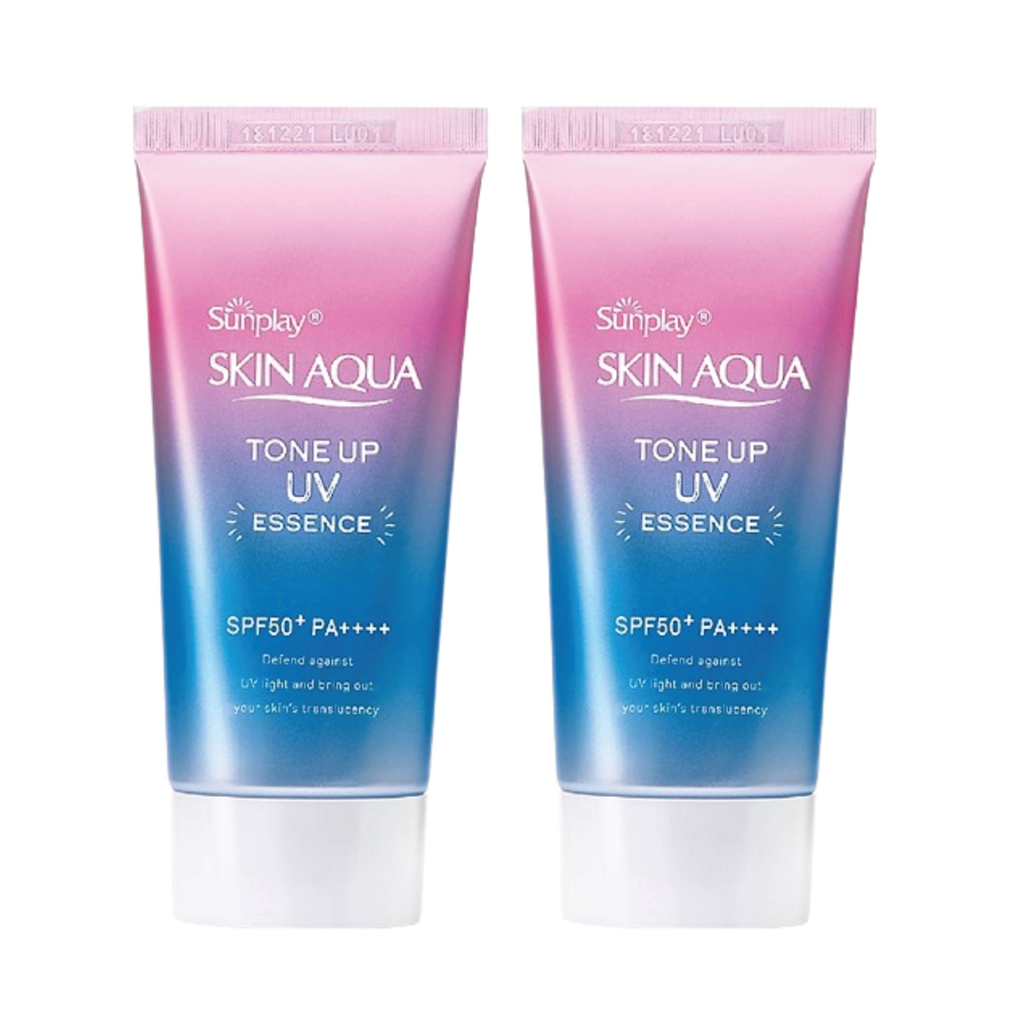 Combo 2 Tinh Chất Chống Nắng Hiệu Chỉnh Sắc Da Sunplay Skin Aqua Tone Up Uv Essence Mint Green 50G