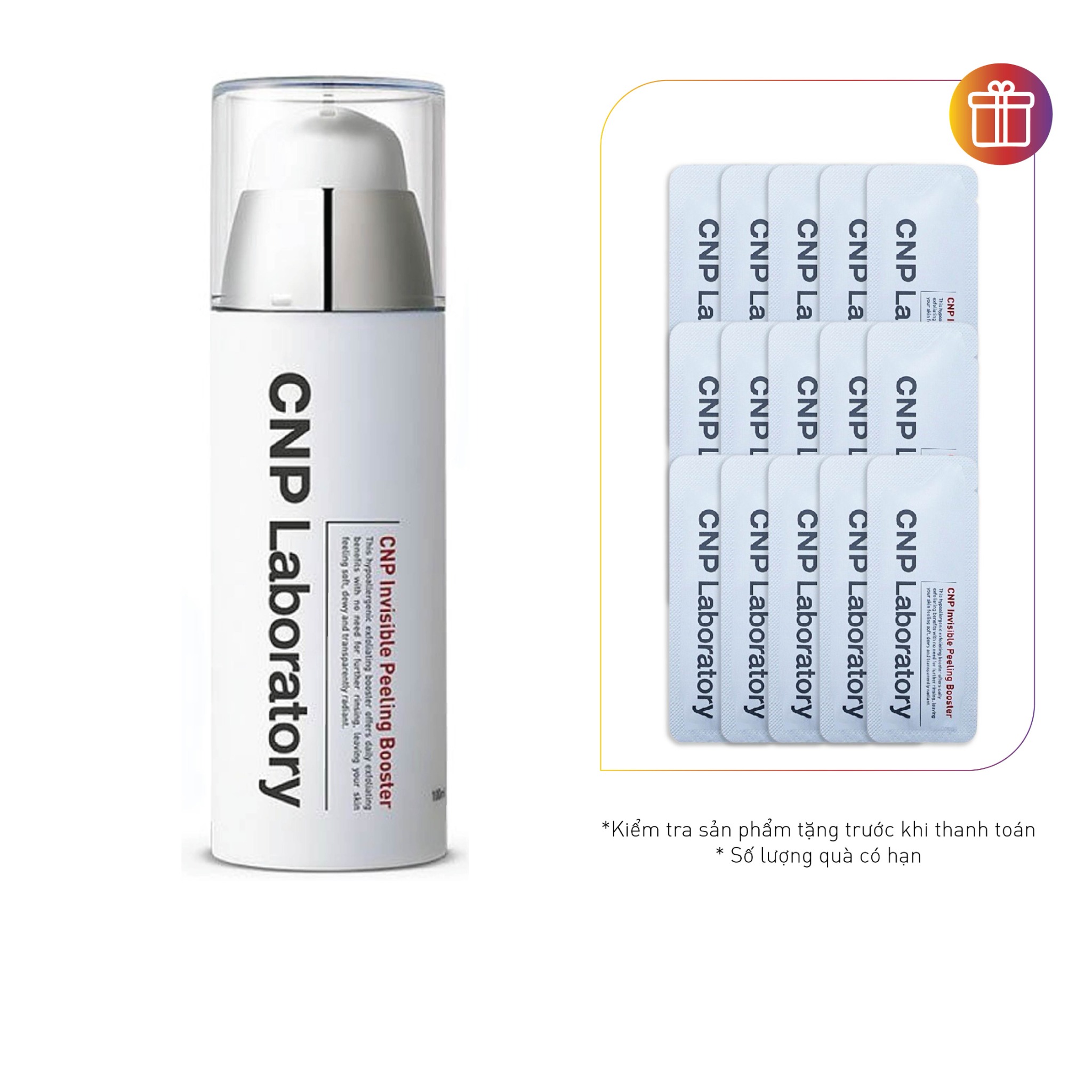 Gel Tẩy Tế Bào Chết Cải Thiện Da Trong 7 Ngày Cnp Laboratory Invisible Peeling Booster 100Ml