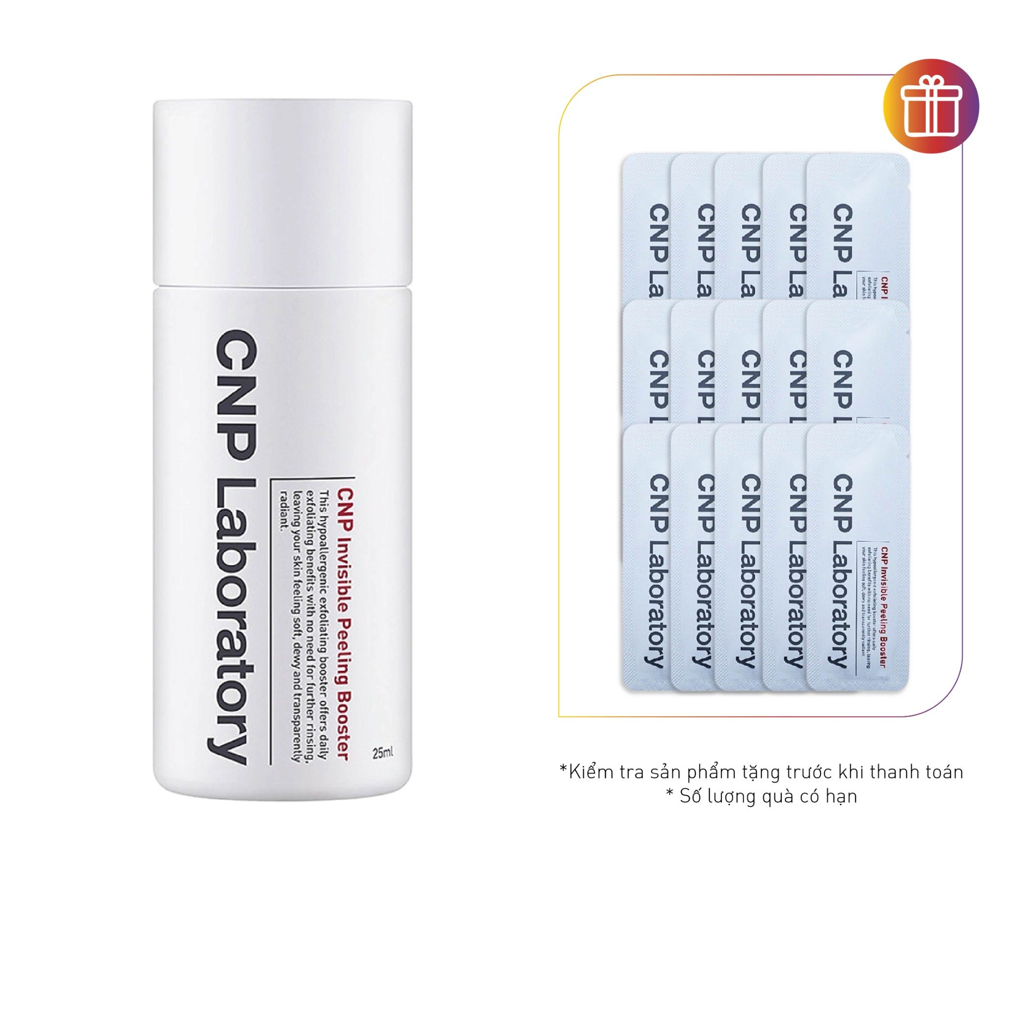 Gel Tẩy Tế Bào Chết Cải Thiện Da Trong 7 Ngày Cnp Laboratory Invisible Peeling Booster 25Ml