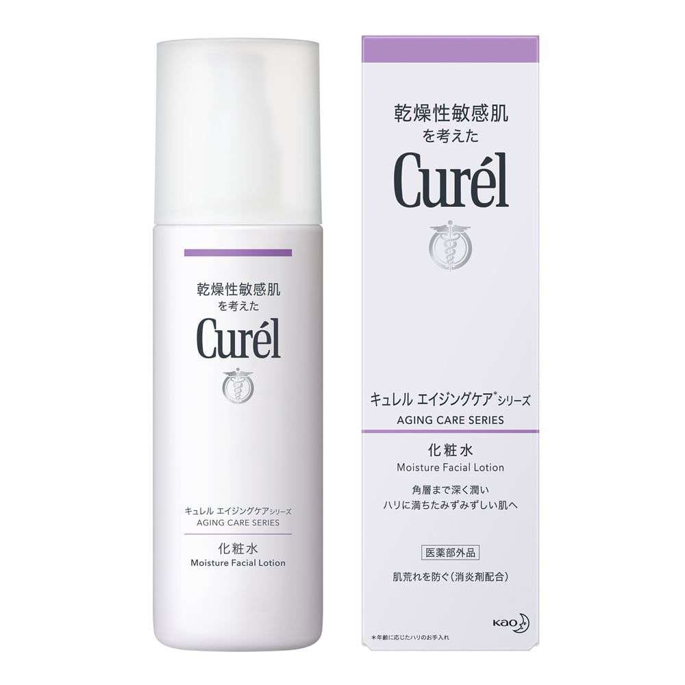 Lotion Dưỡng Ẩm Chuyên Sâu Cho Da Lão Hóa Curél Aging Care Series Moisture Facial Lotion 140Ml
