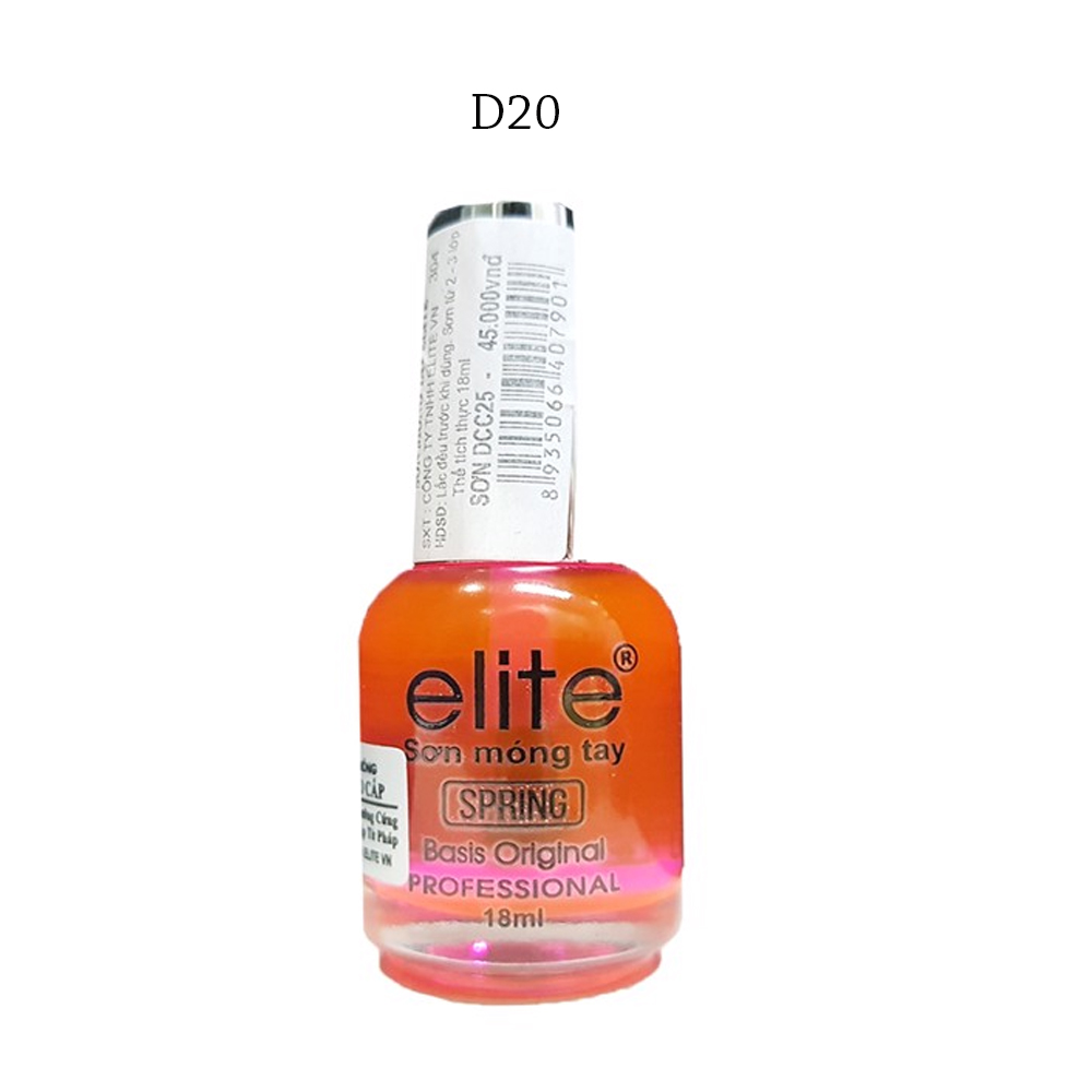 Nước Sơn Móng Tay Cao Cấp Elite Nail Polish D20