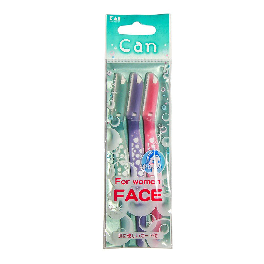 Set 3 Dao Cạo Lông Mặt Kai Cbl - 3P Razor