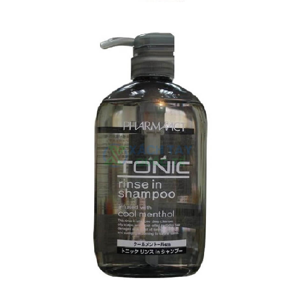 Dầu Gội Dưỡng Tóc Dành Cho Nam Pharmaact Tonic Rinse In Shampoo 600Ml
