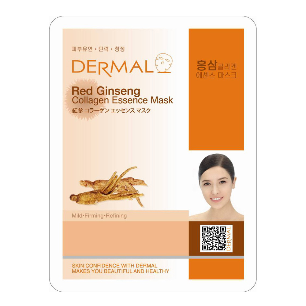 Mặt Nạ Collagen Hồng Sâm Dermal Red Ginseng Collagen Essence Mask 23G