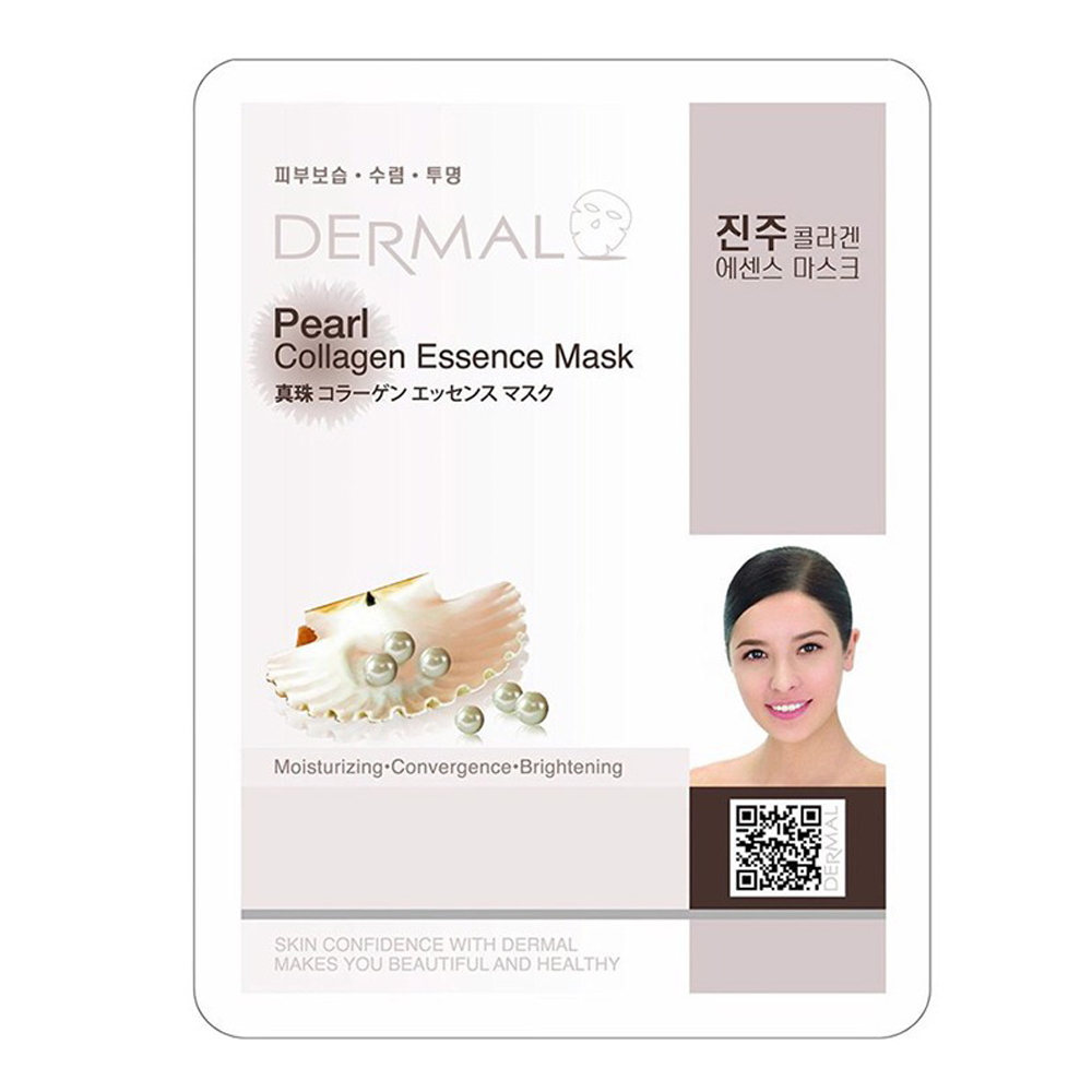 Mặt Nạ Collagen Ngọc Trai Dermal Pearl Collagen Essence Mask 23G