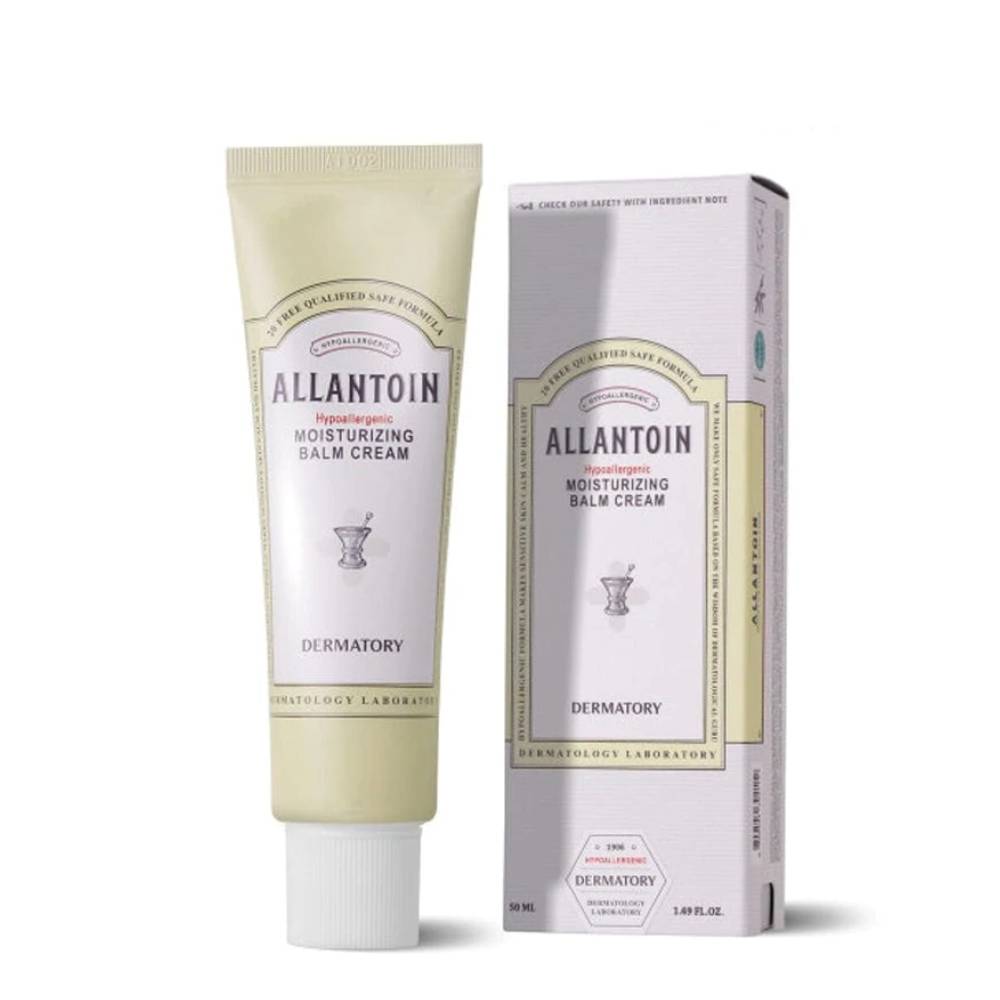 Kem Dưỡng Da Mặt Dạng Sáp Dermatory Hypoallergenic Moisturizing Balm Cream 50Ml
