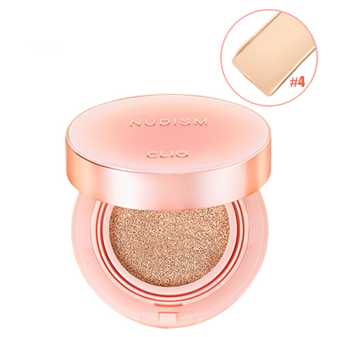 Phấn Nước Dưỡng Ẩm, Che Phủ Cao Clio Nudism Hyaluronic Cover Cushion (15G*2) Color 04 Ginger [Không Đổi Trả, Hsd Từ Tháng 10/2022 Đến Tháng 12/2022]