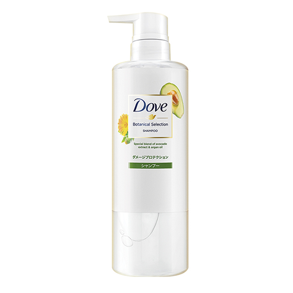Dầu Gội Phục Hồi Hư Tổn Từ Bơ Và Dầu Argan Dove Botanical Selection Shampoo 500G