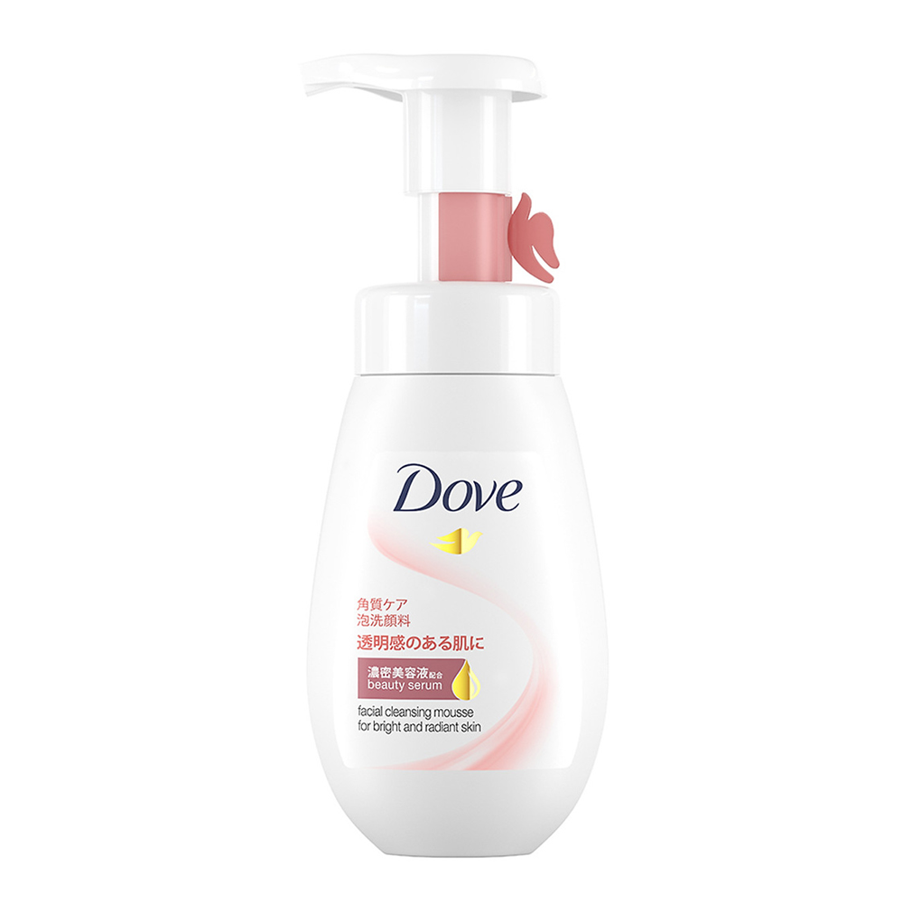 Mousse Rửa Mặt Tinh Chất Serum Làm Sáng Da Dove Facial Cleansing Mousse 160Ml