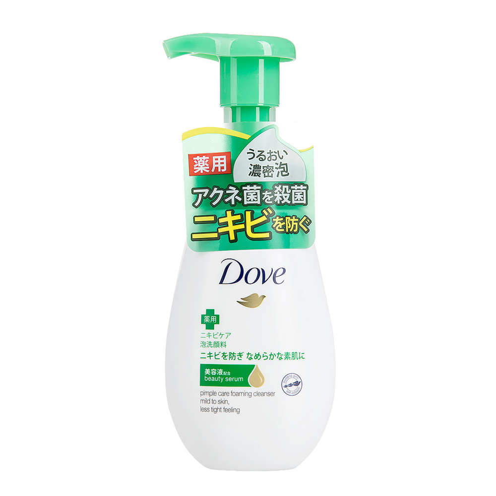 Bọt Rửa Mặt Ngăn Ngừa Mụn Dove Pimple Care Foaming Cleanser 160Ml