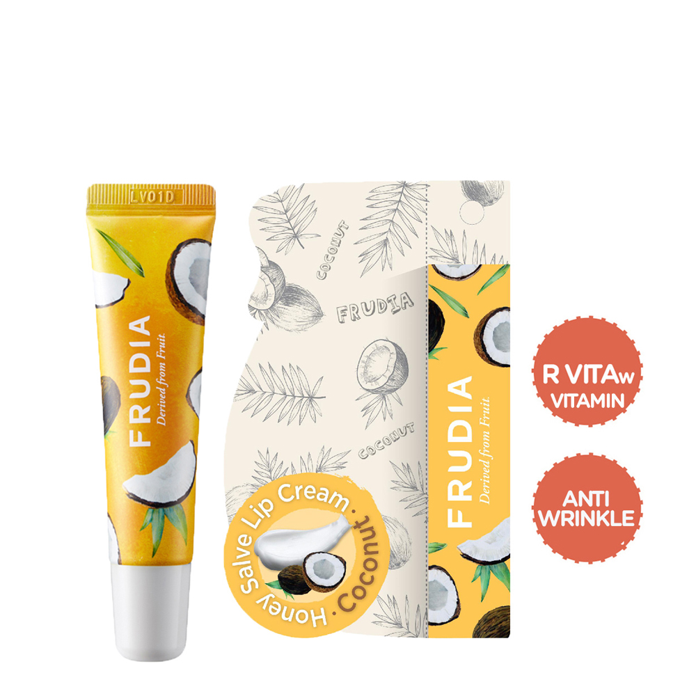 Kem Dưỡng Ẩm Môi Frudia Coconut Honey Salve Lip Cream 10G