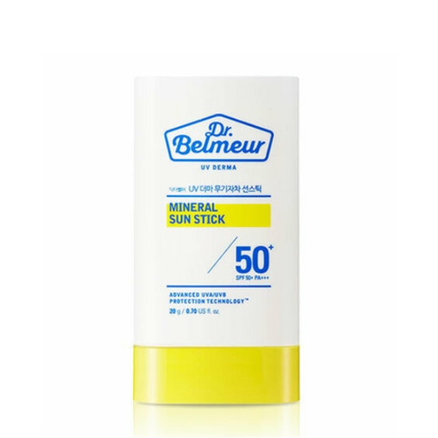 Kem Chống Nắng Dạng Thỏi Dr.belmeur Uv Derma Mineral Sun Stick Spf50+ Pa+++ 20G