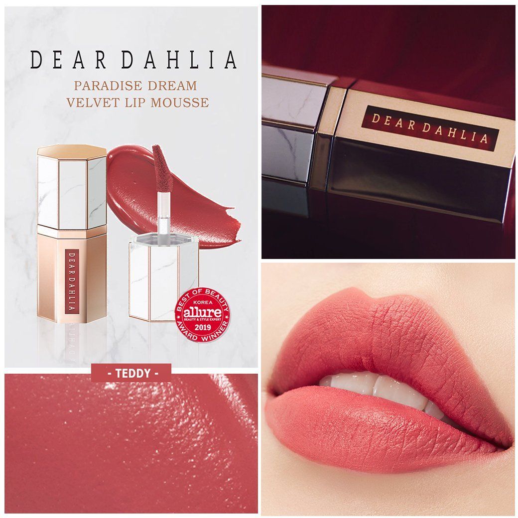 dear dahlia lip mousse teddy review dear dahlia lip mousse teddy review