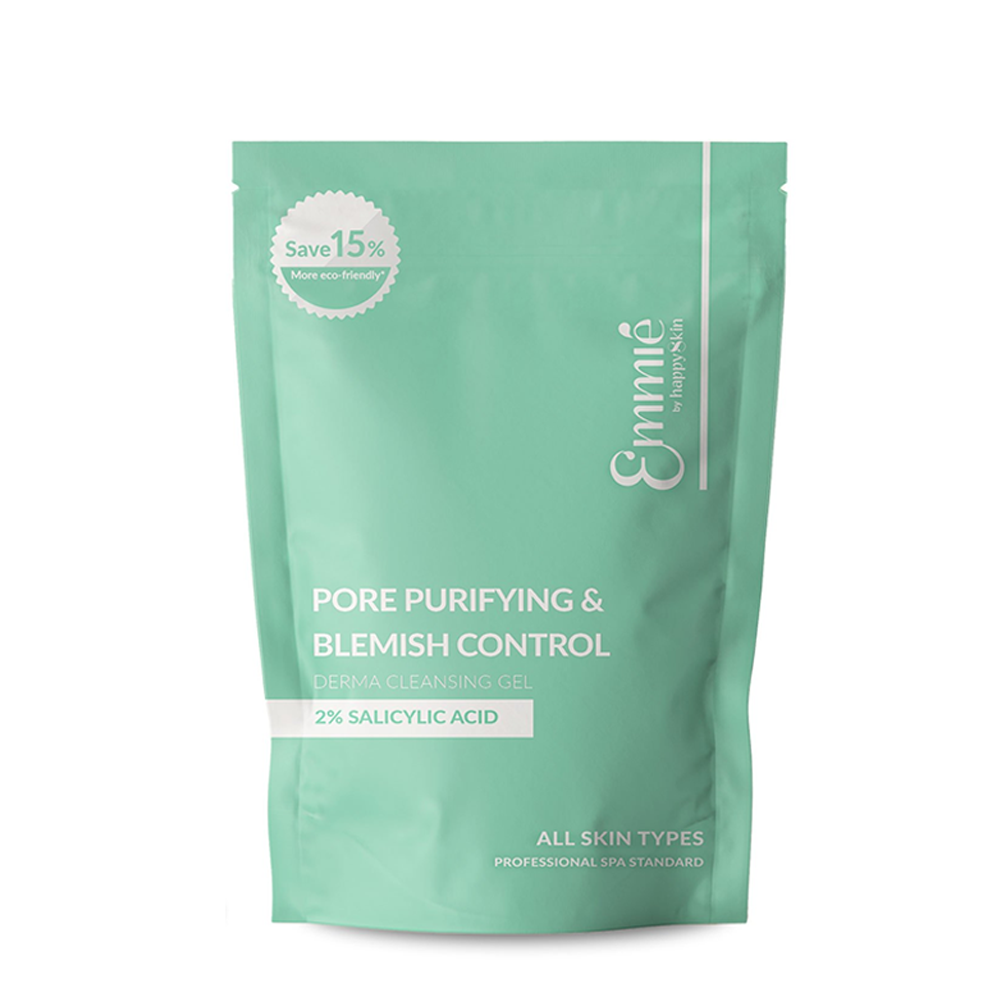 (Dạng Túi) Sữa Rửa Mặt Kiểm Soát Mụn Emmié Pore Purifying & Blemish Control Derma Cleansing 180Ml