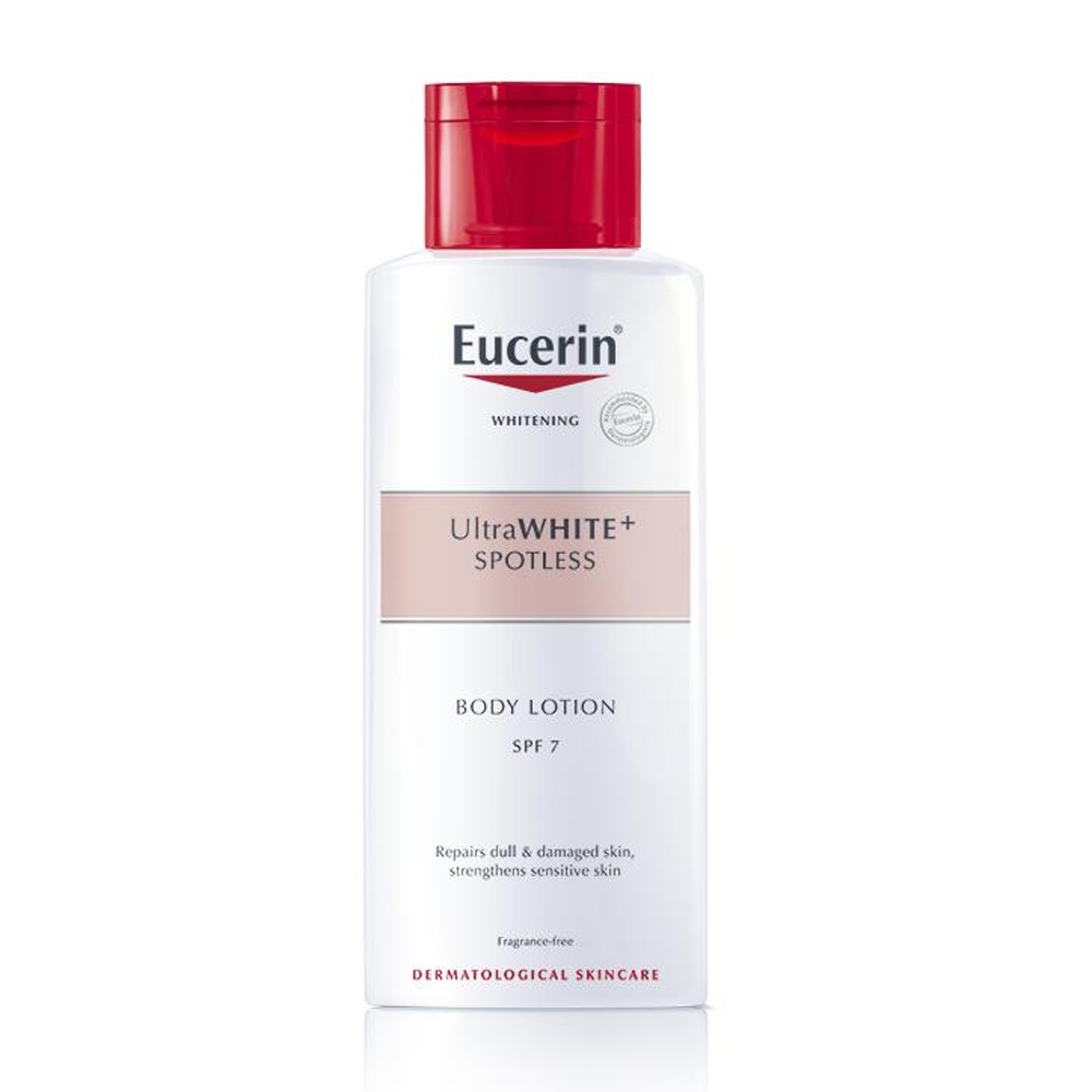 Sữa Dưỡng Thể Trắng Da Nhạy Cảm Eucerin White Therapy Clinical Whitening Body Lotion Spf7 250Ml