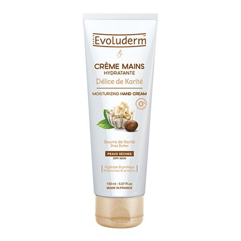 Kem Tay Dưỡng Tay Evoluderm Hand Cream Shea Karite 150 Ml