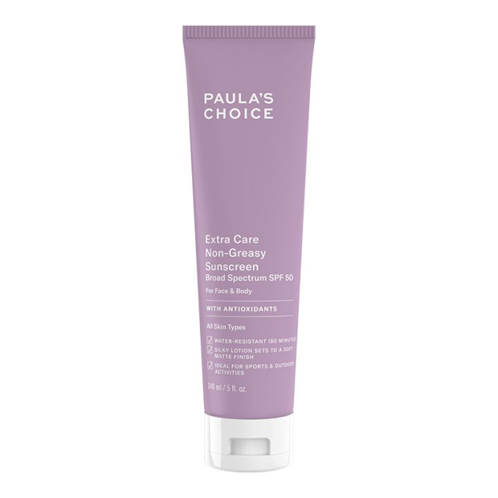 Kem Chống Nắng Siêu Chịu Nước Spf 50 Paula's Choice Extra Care Non - Greasy Suncreen Broad Spectrum Spf50 148Ml
