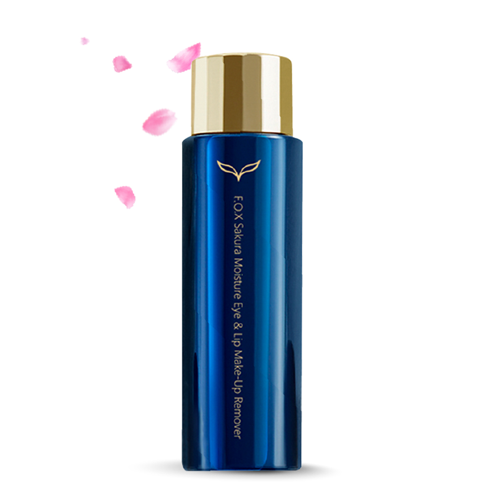 Dầu Tẩy Trang Mắt Môi F.o.x Sakura Moisture Eye & Lip Make - Up Remover 100Ml