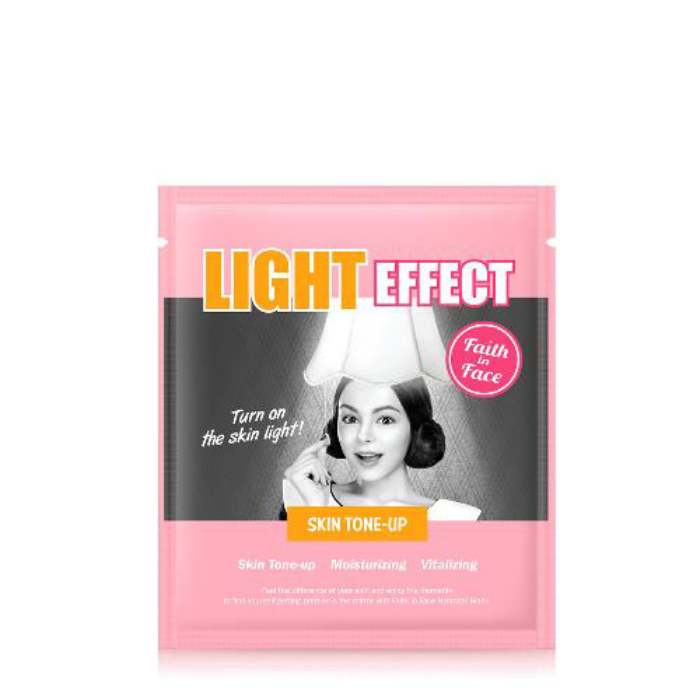 Mặt Nạ Làm Sáng Da Faith In Face Light Effect Mask 25G [Không Đổi Trả, Hsd Tháng 01/2023]