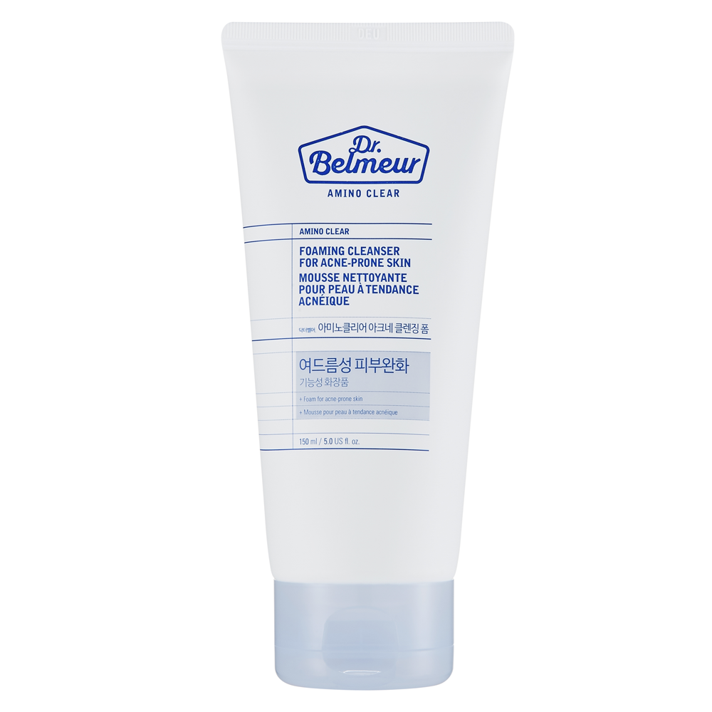 Sữa Rửa Mặt Dành Cho Da Mụn Thefaceshop Dr.belmeur Amino Clear Foaming Cleanser For Acne - Prone Skin 150Ml