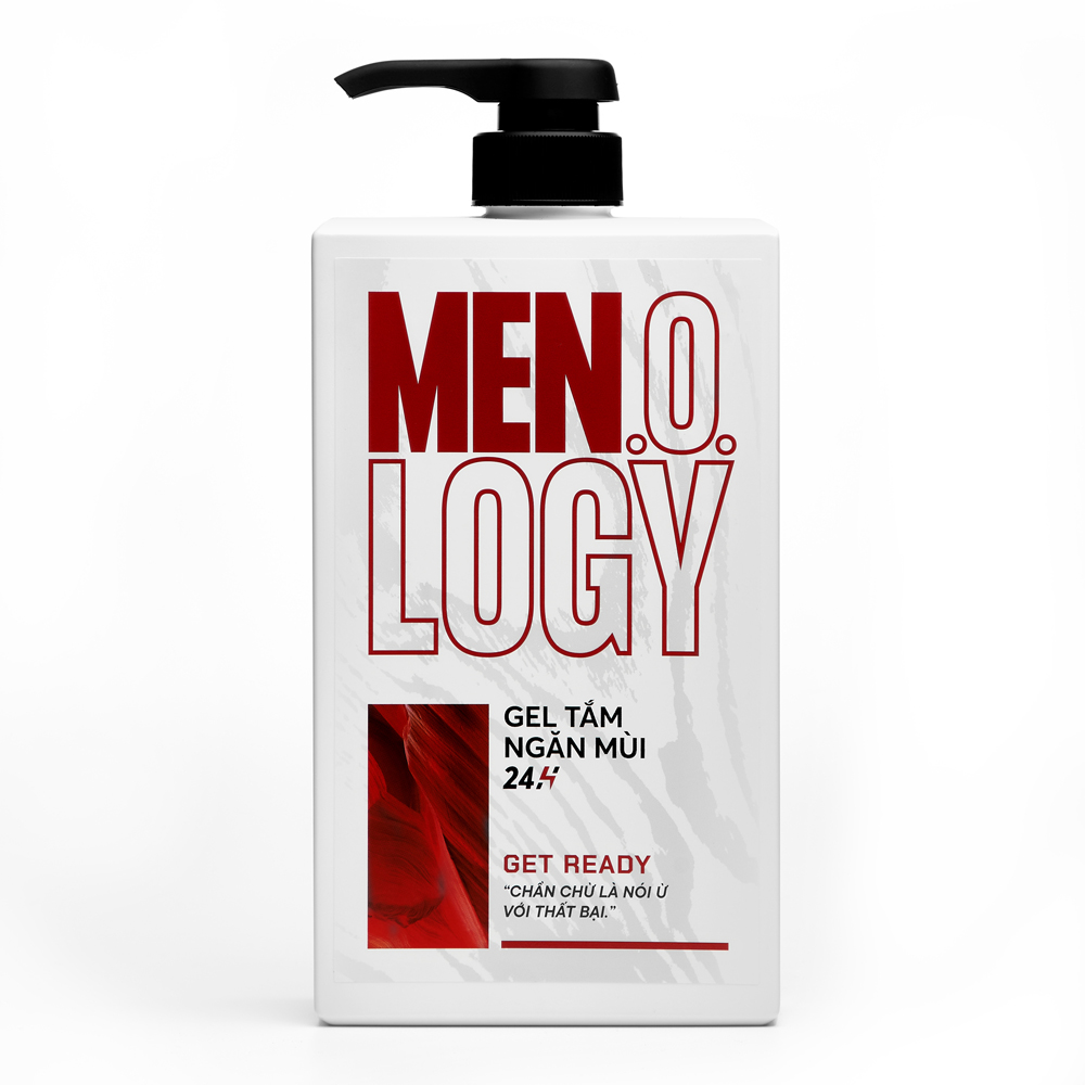 Gel Tắm Ngăn Mùi Dành Cho Nam Men.o.logy 24H 630Ml