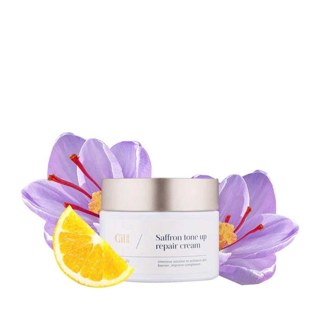 Kem Dưỡng Sạc Nước Và Phục Hồi Da Gilaa Saffron Tone Up Repair Cream 50Ml