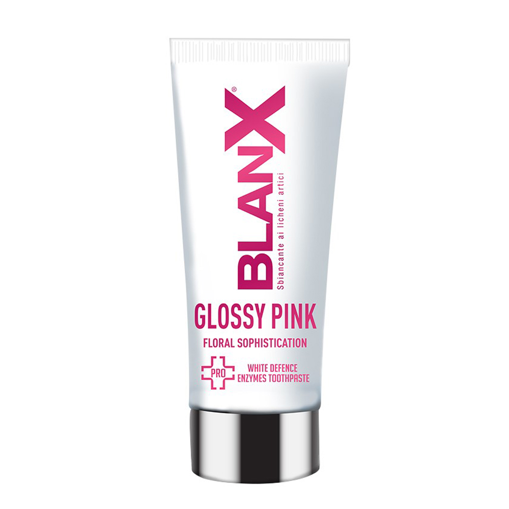 Kem Đánh Răng Loại Bỏ Mảng Bám, Trắng Răng Blanx Pro Glossy Pink Ga 75Ml
