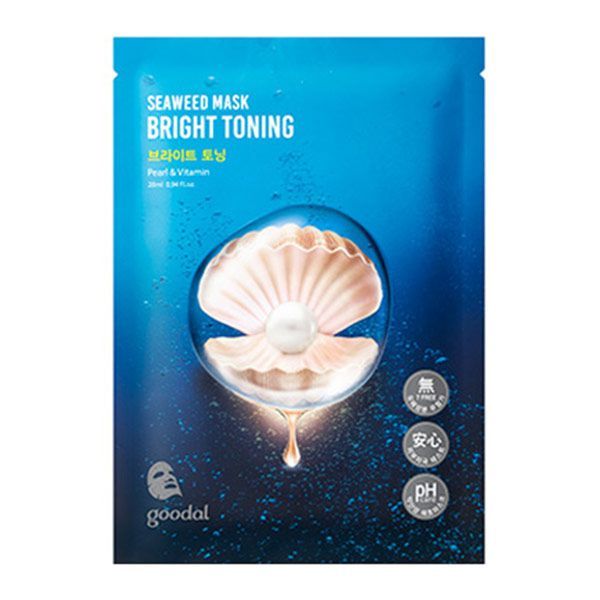 Mặt Nạ Làm Sáng Da Goodal Seaweed Bright Toning Mask Pearl & Vitamin