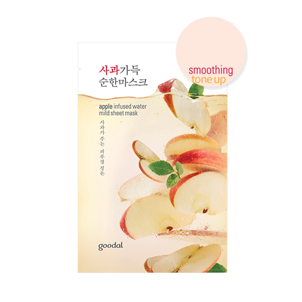 Mặt Nạ Dịu Mát, Thanh Lọc Da Goodal Apple Infused Water Mild Sheet Mask