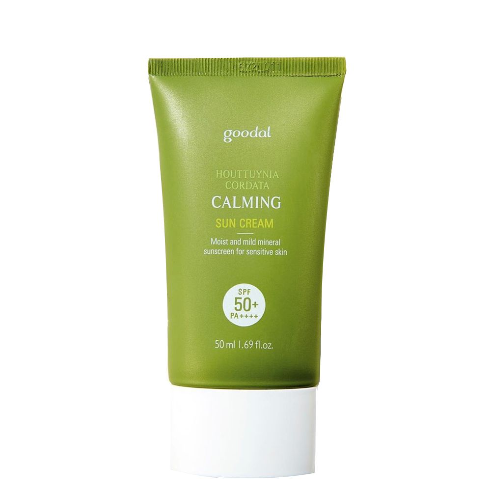 Combo Son Lì & Kem Chống Nắng Dịu Nhẹ Goodal Houttuynia Cordata Calming Sun Cream 50Ml