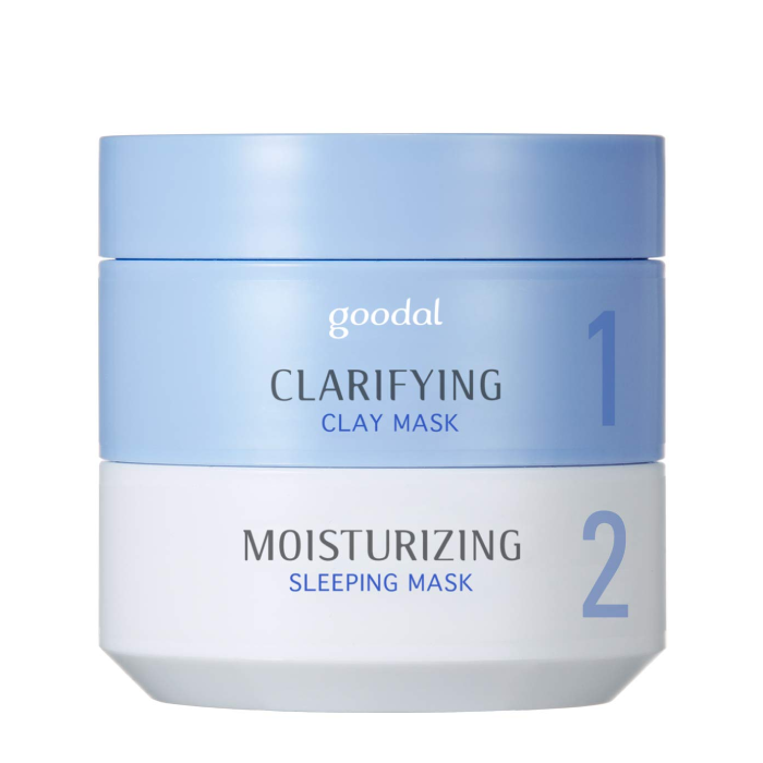 Bộ Mặt Nạ Phục Hồi Dưỡng Ẩm Da Ban Đêm Goodal Moist Synergy Mask Duo [Clarifying X Moisturizing] 50Ml