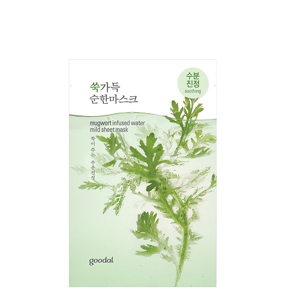Mặt Nạ Dưỡng Ẩm Dịu Nhẹ Da Goodal Mugwort Infused Water Mild Sheet Mask