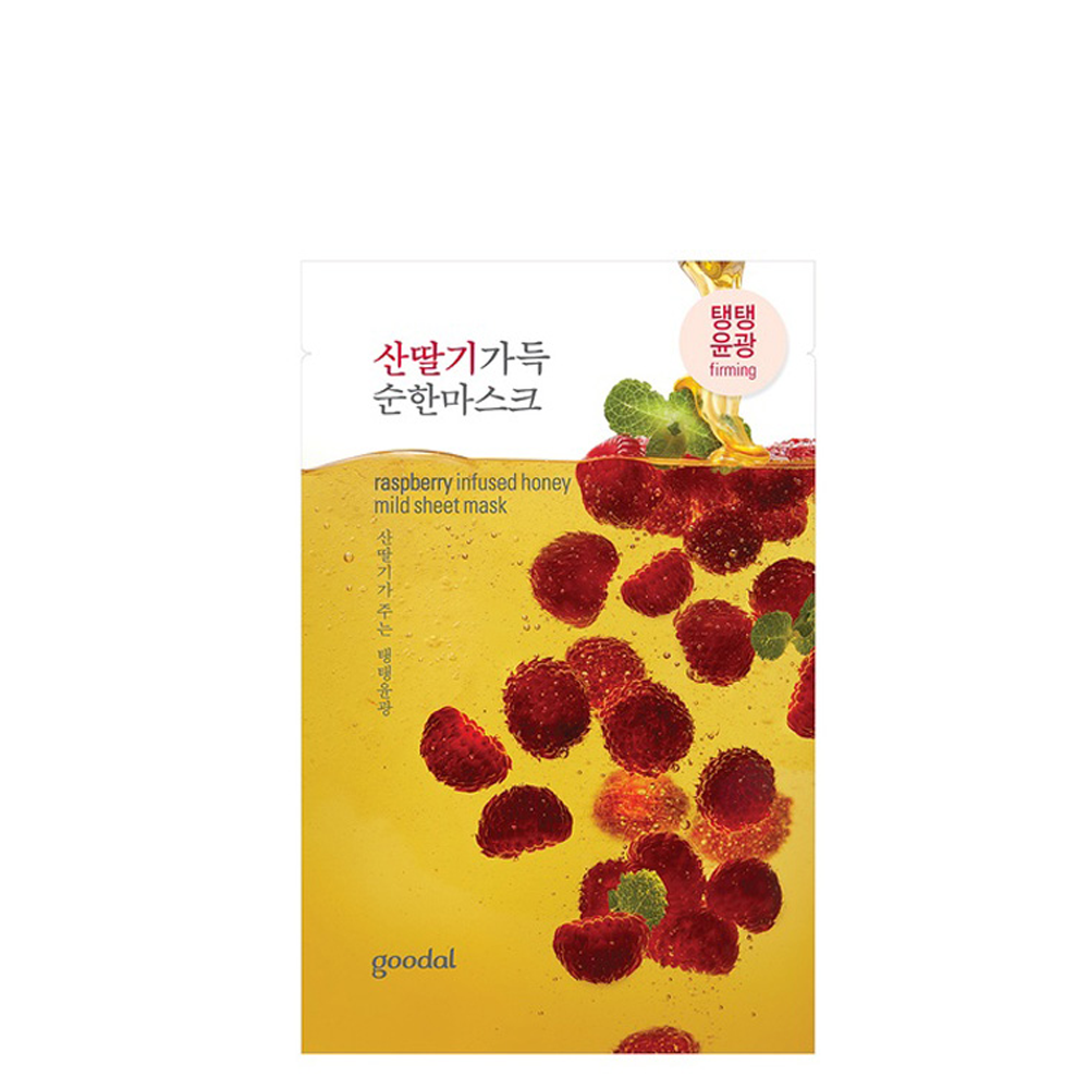 Mặt Nạ Làm Sáng Và Dưỡng Da Săn Chắc Goodal Raspberry Infused Honey Mild Sheet Mask