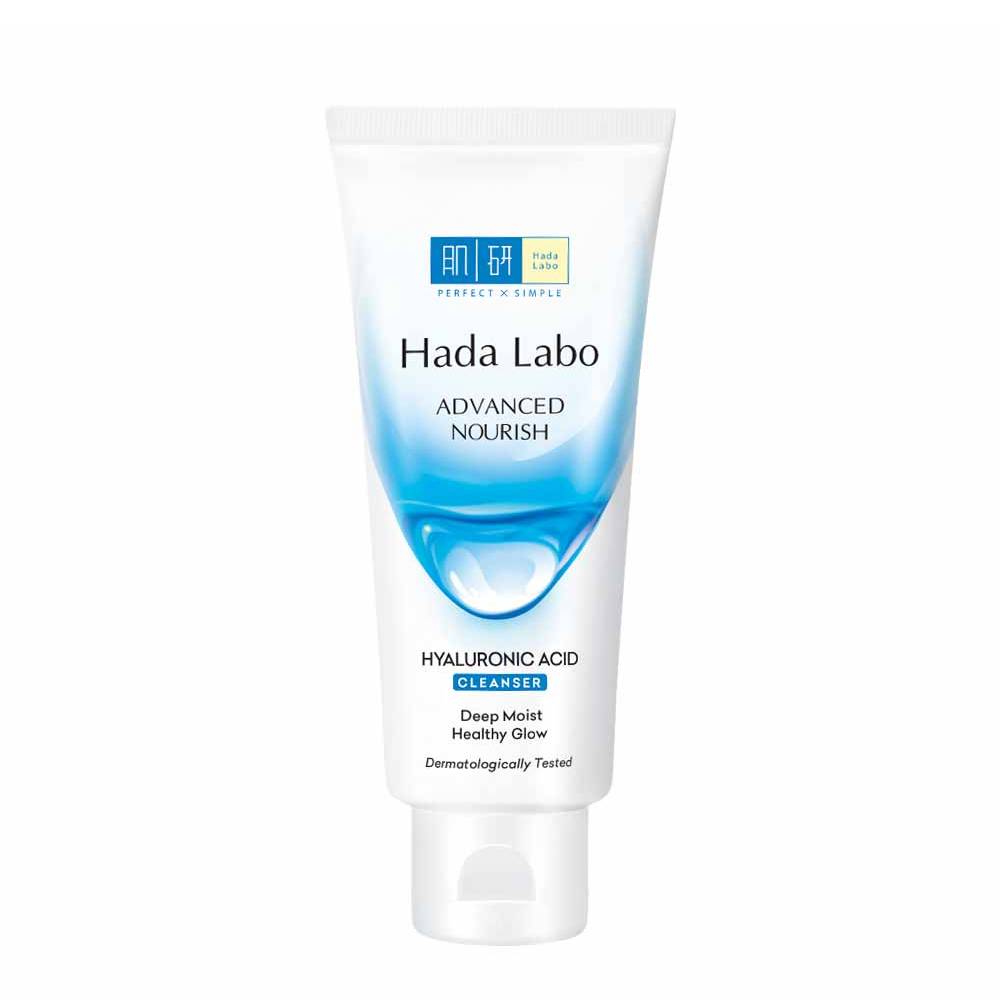 Kem Rửa Mặt Dưỡng Ẩm Hada Labo Advanced Nourish Hyaluronic Acid Cleanser 80G