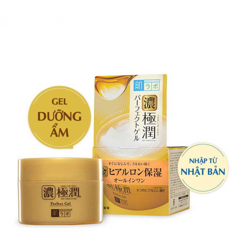 Gel Cấp Ẩm Chuyên Sâu Hada Labo Koi - Gokujyun Perfect Gel 100G