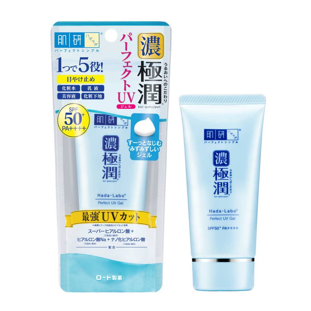 Kem Chống Nắng Cấp Ẩm Hada Labo Koi - Gokujyun Perfect Uv Gel 50G