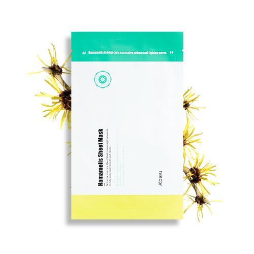 Mặt Nạ Giấy Chăm Sóc Lỗ Chân Lông A'pieu Hamamelis Sheet Mask 21G