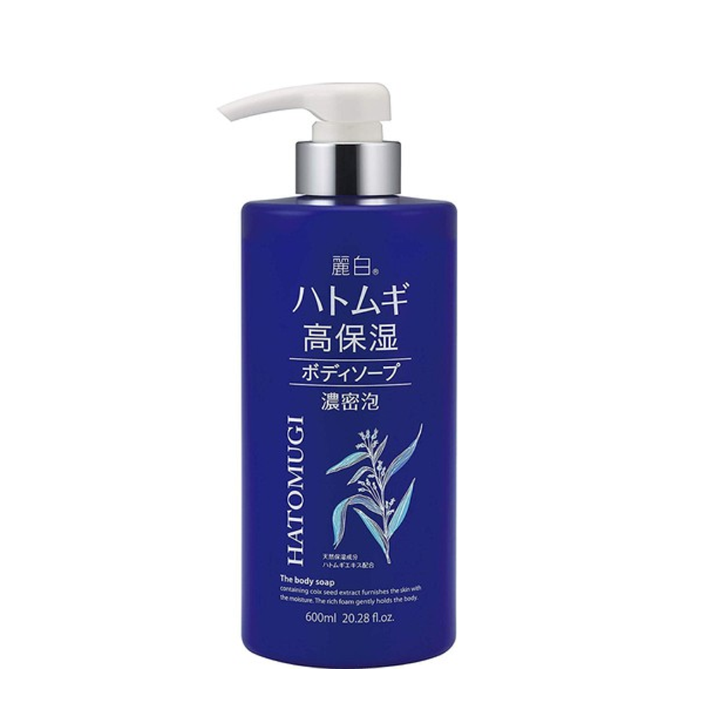 Sữa Tắm Cấp Ẩm Làm Sáng Da Hatomugi Reihaku Hatomugi Moisture Body Soap 600Ml