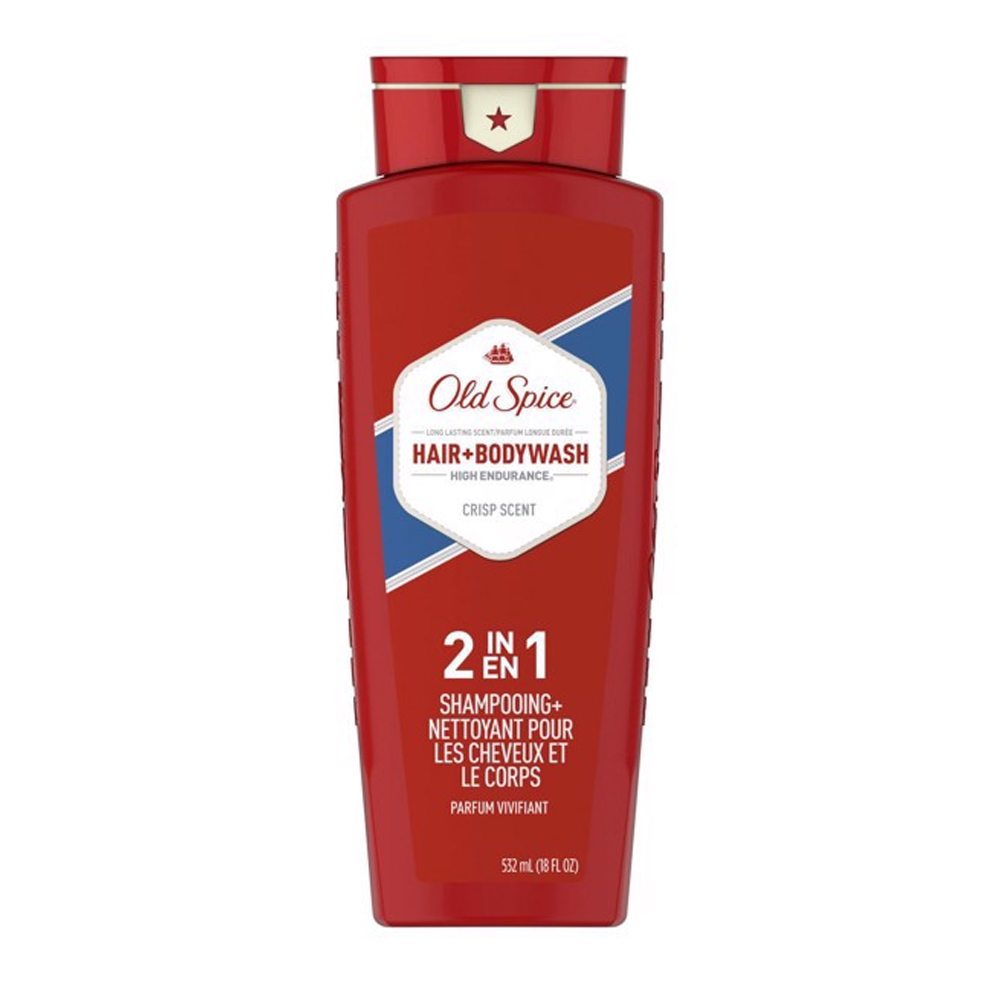 Sữa Tắm Gội Old Spice Body Wash 2In1 High Endurance 532 Ml
