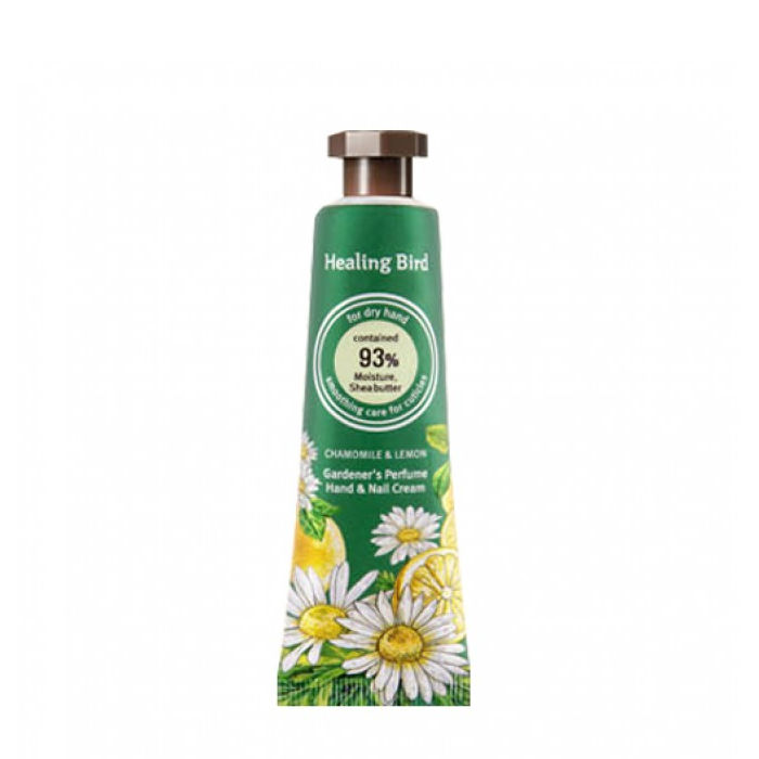 Kem Dưỡng Da Tay Healing Bird Gardener's Perfume Hand & Nail Cream [Chamomile & Lemon] 30Ml