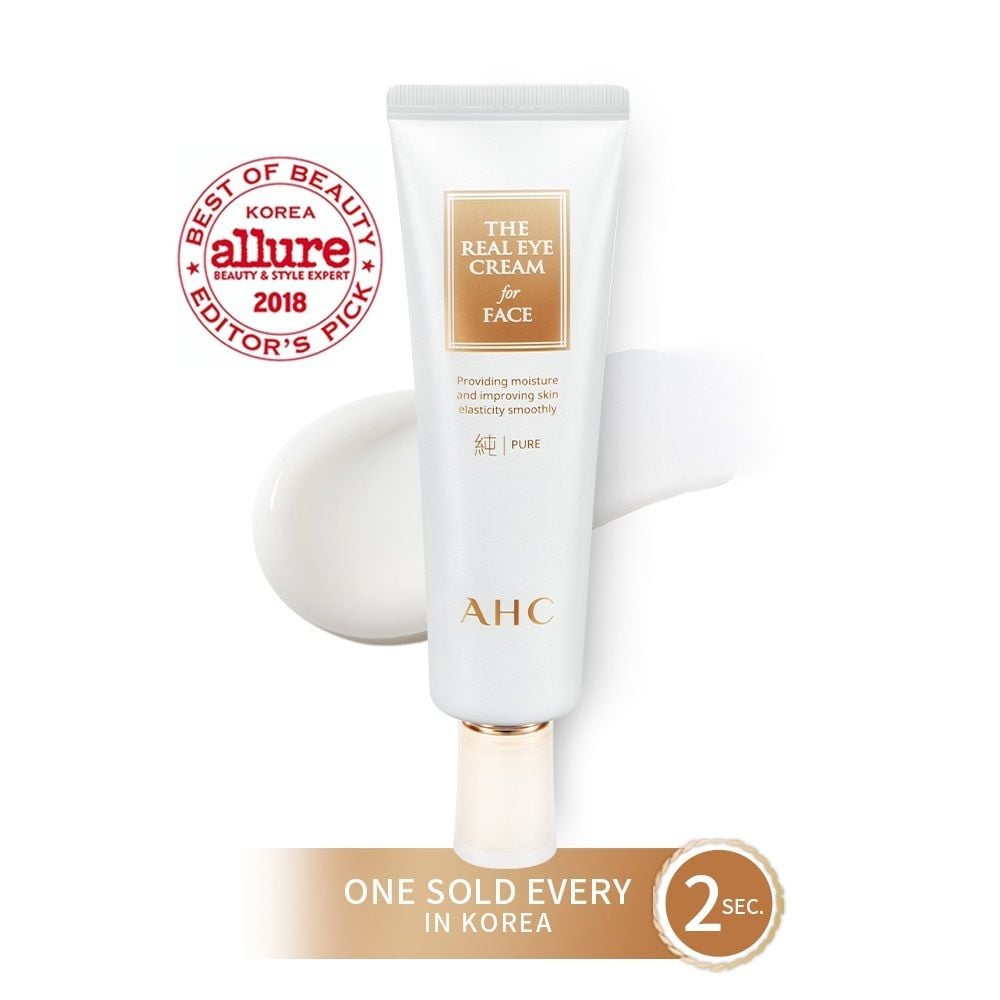 Kem Dưỡng Da Mắt Ahc The Real Eye Cream (Pure) 60Ml