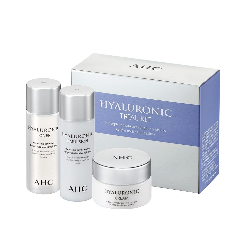 Bộ Chăm Sóc Da Mặt Ahc Hyaluronic Trial Kit (3Pcs)