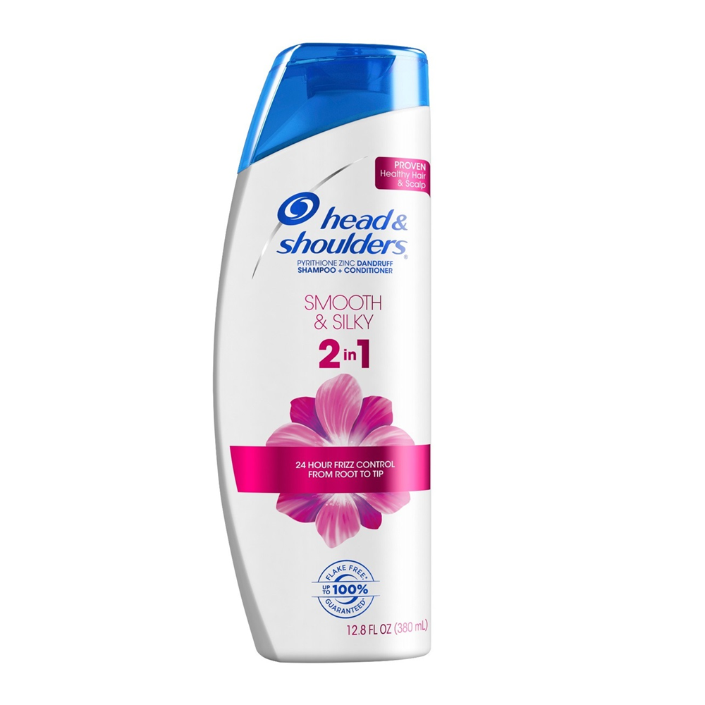 Dầu Gội & Xả Trị Gàu Head & Shouders Female Shampoo & Conditioner 2In1 Smooth & Silky