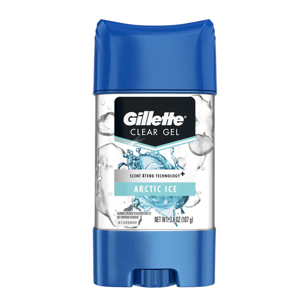 Gel Khử Mùi Giảm Mùi Cơ Thể Nam Giới Gillette Clear Gel Arctic Ice 107G