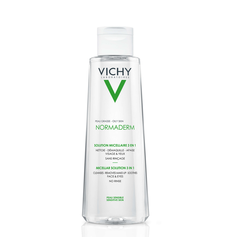 Nước Tẩy Trang Cho Da Dầu Mụn Vichy Normaderm Micellar Solution 3In1 200Ml