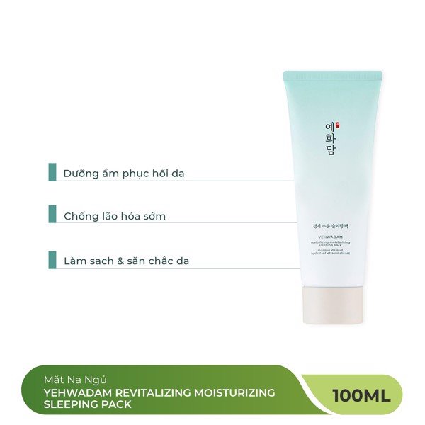 Mặt Nạ Ngủ Thefaceshop Yehwadam Revitalizing Moisturizing Sleeping Pack 100Ml