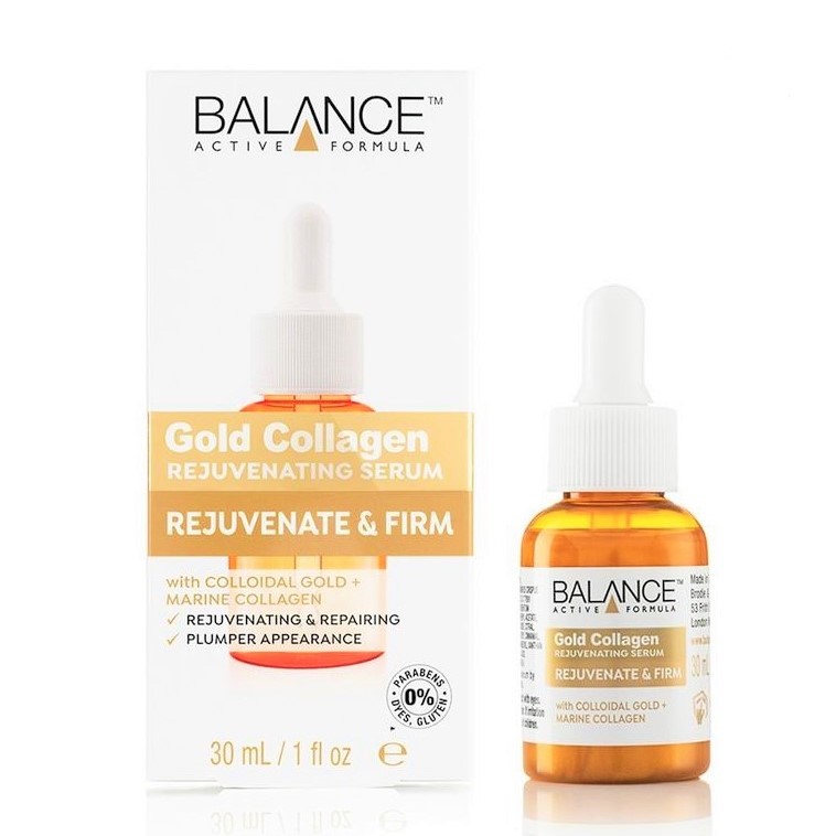 Tinh Chất Chống Lão Hóa Balance Active Formula Gold Collagen Rejuvenating 30Ml