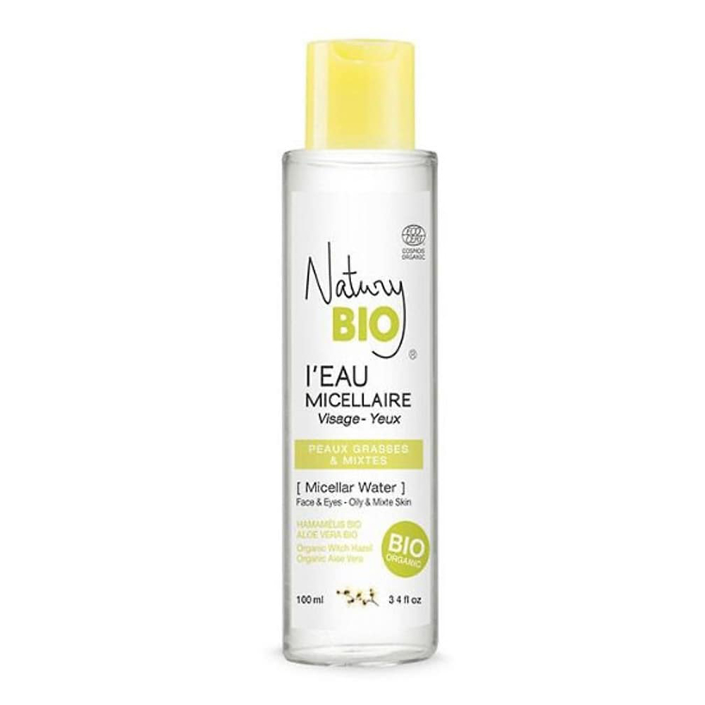 Nước Tẩy Trang Cho Da Dầu Mụn/Da Hỗn Hợp Natury Bio Eau Micellar Water Oily&Mixte Skin 100Ml