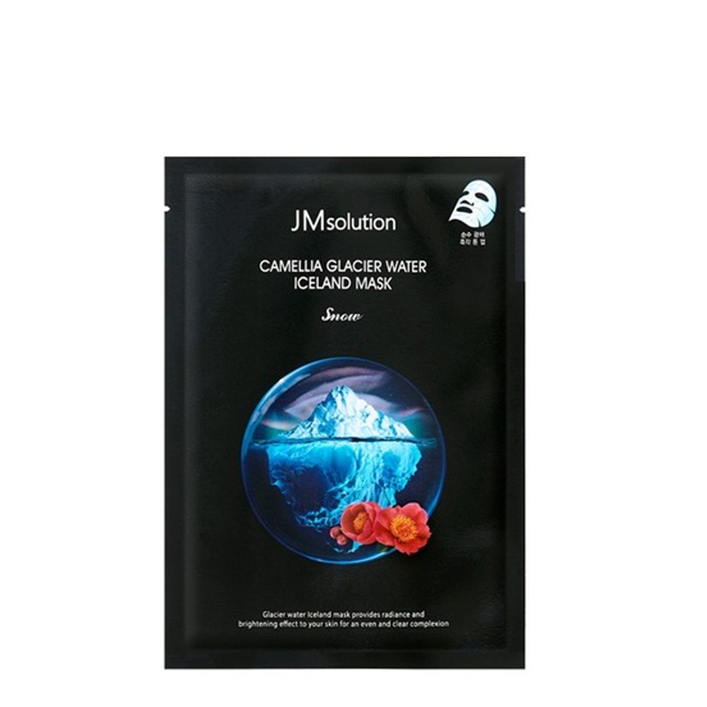 Mặt Nạ Giấy Làm Sáng Da Jmsolution Camellia Glacier Water Iceland Mask 30Ml
