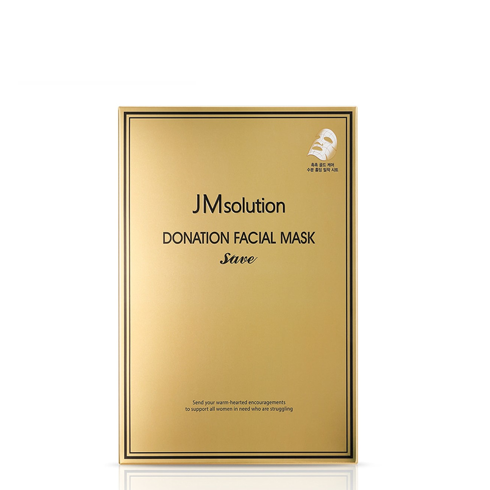 Mặt Nạ Giấy Chống Lão Hoá Jmsolution Donation Facial Mask Save 30Ml